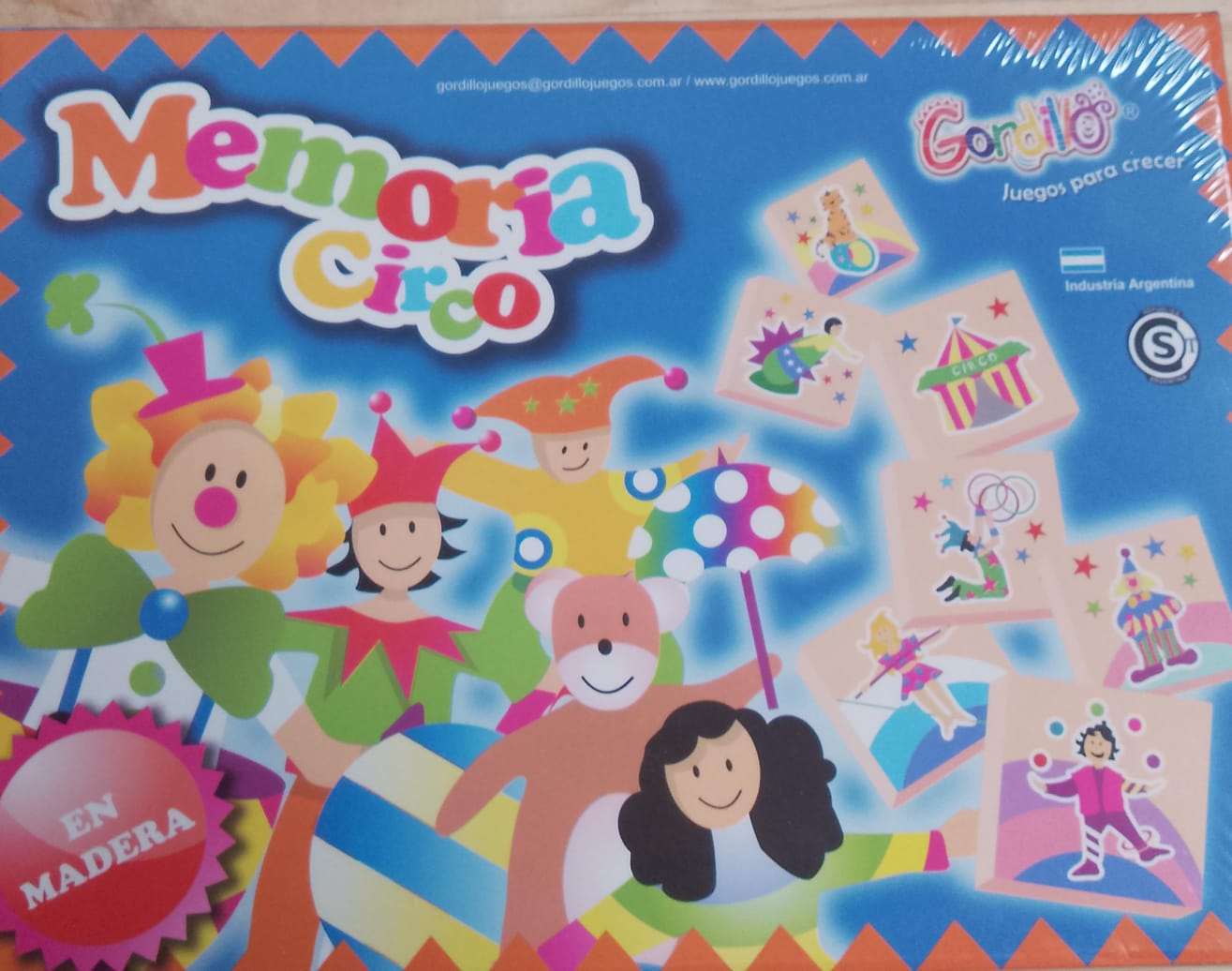 Memoria en madera - Circo
