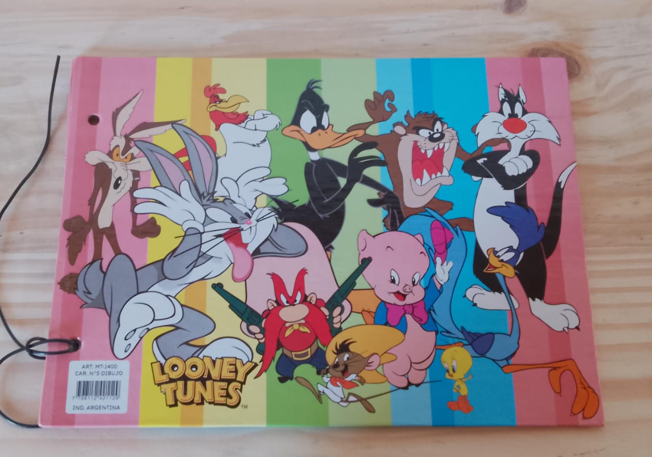Carpeta de Dibujo N°5 - Looney Tunes