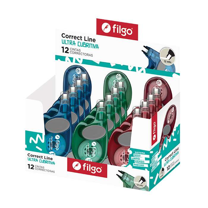 Cinta Correctora Filgo 12mts