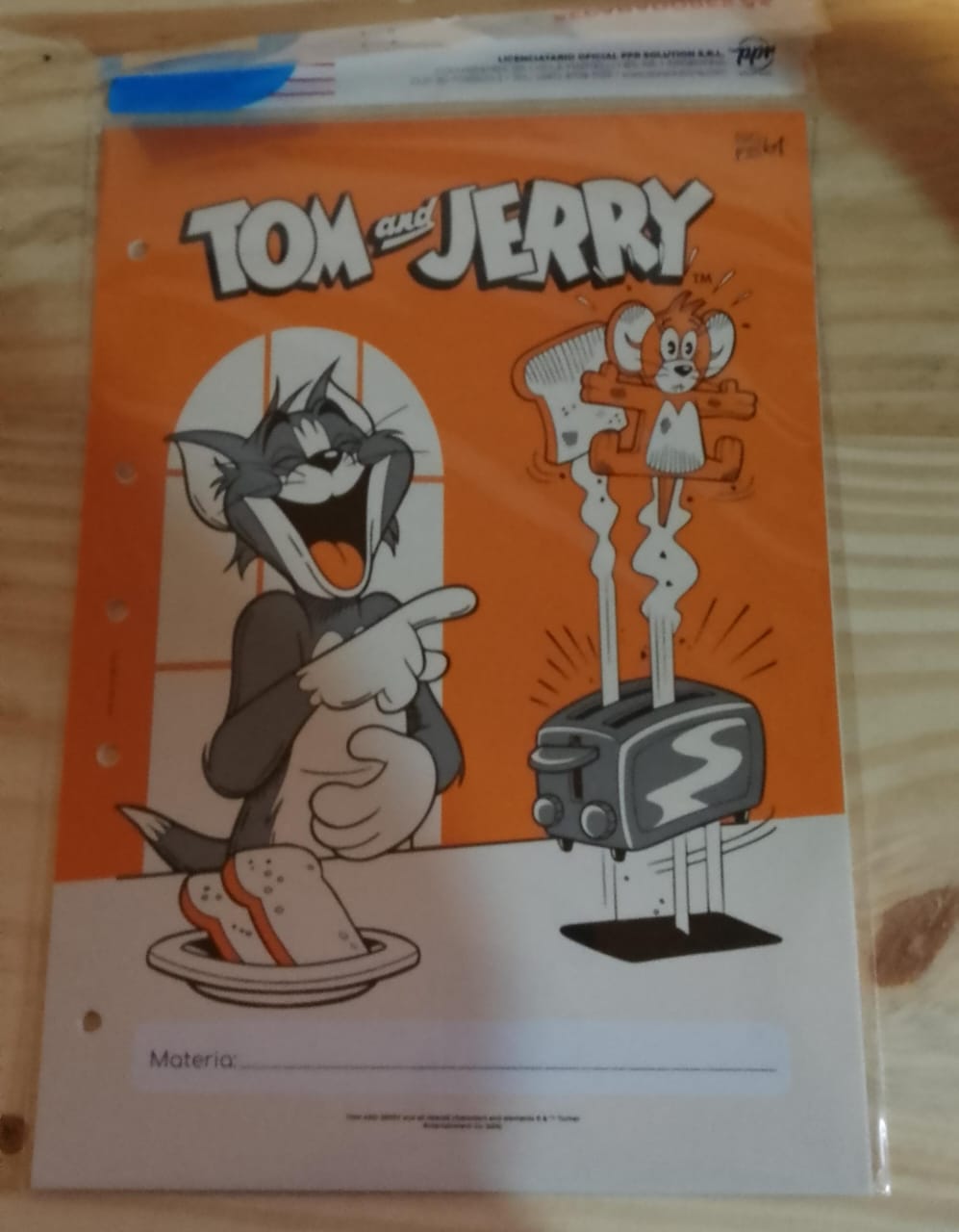 Separadores A4 - Tom y Jerry