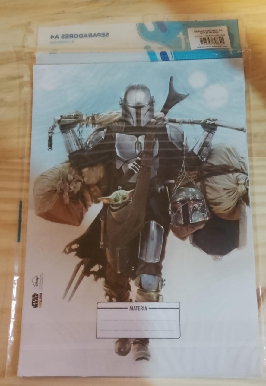 Separadores A4 - Star Wars