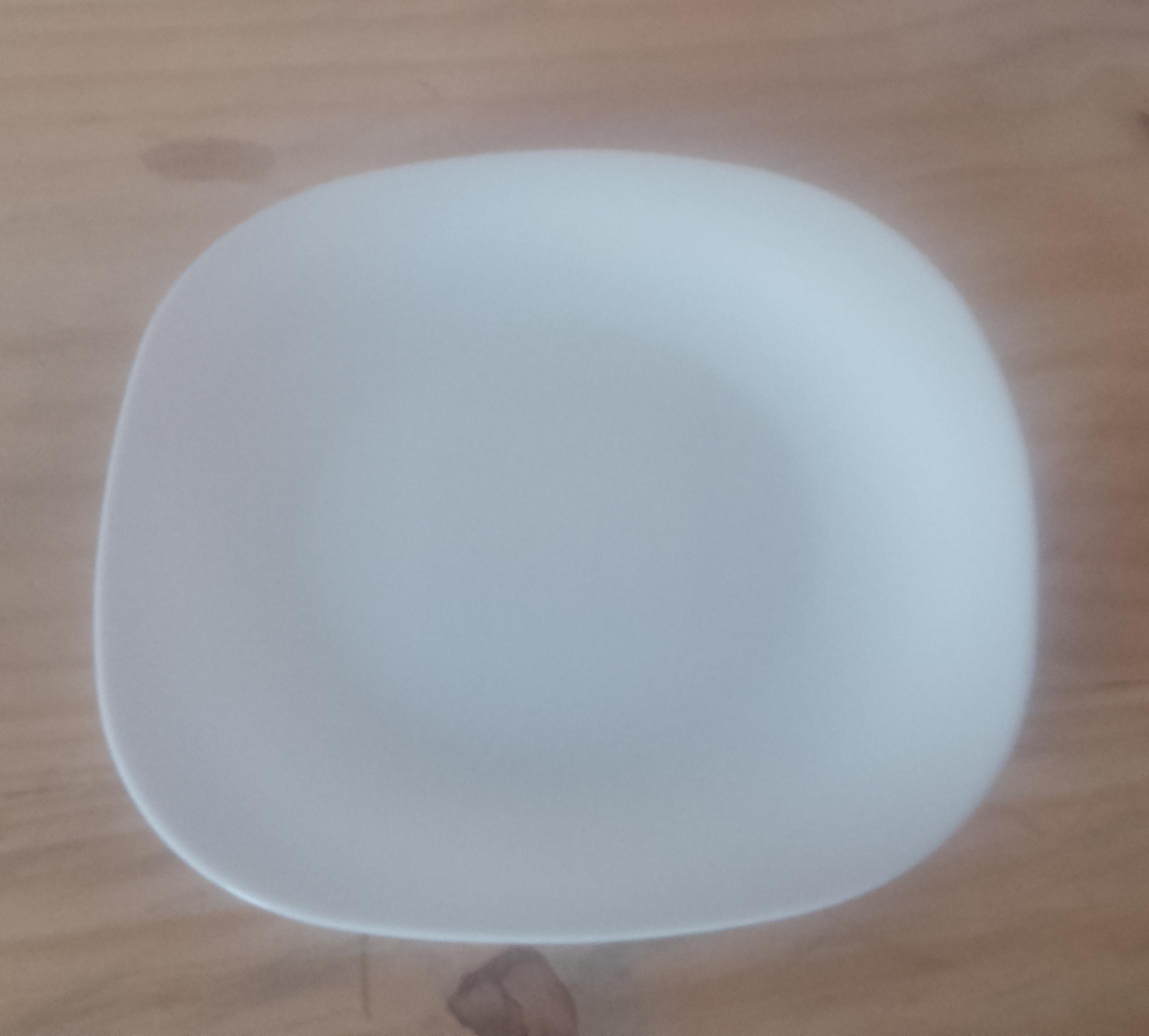 Plato Opal Playo Blanco