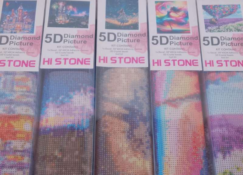 5D Diamond Picture Adhesiva 40x50cm - Imagenes Futuristas