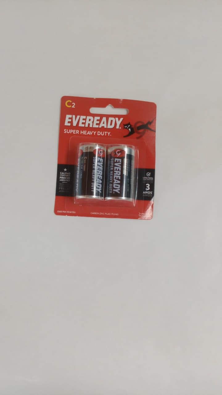 Pilas Eveready C2 x2uni