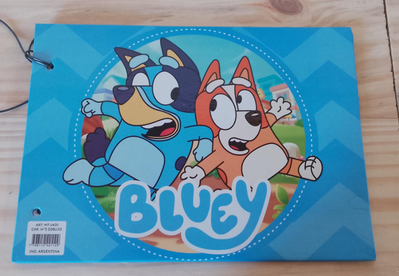 Carpeta de Dibujo N°5 - Bluey