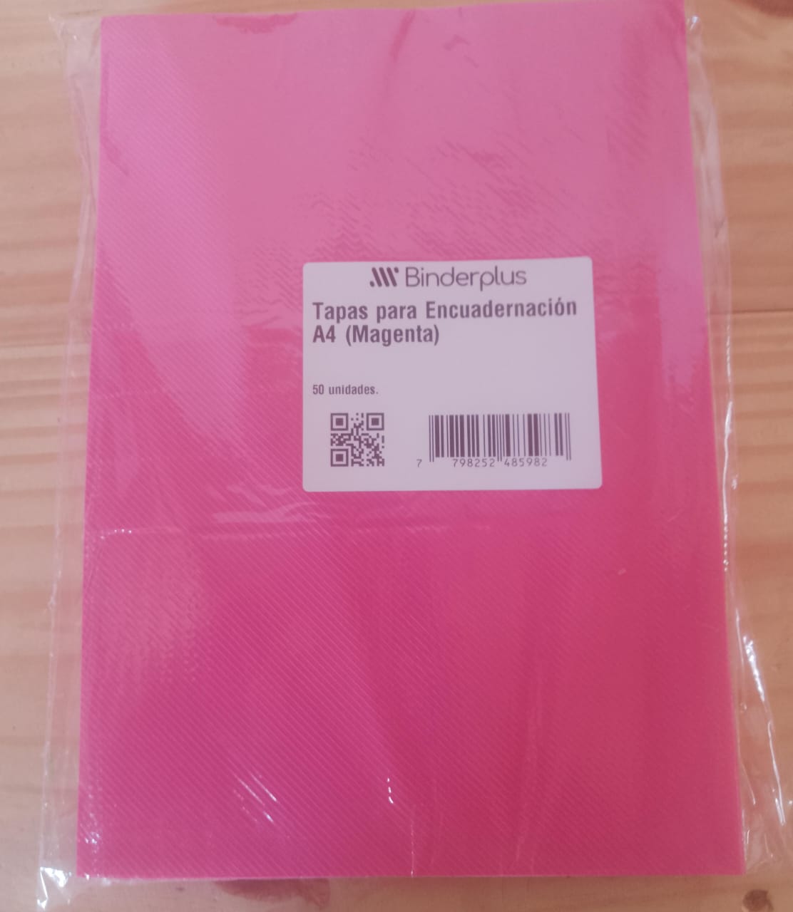 Tapa para Encuadernillar ECO x50 Unid. - Magenta