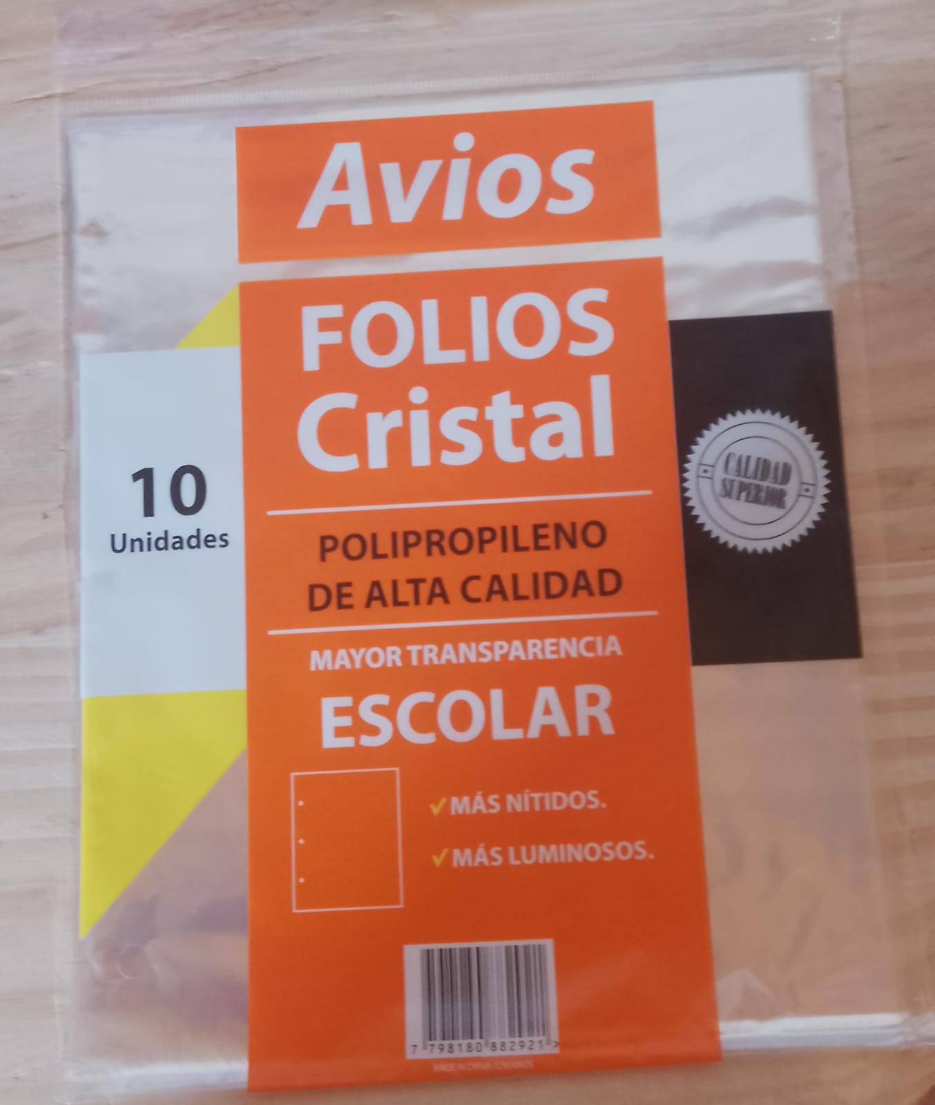 Folio N°3 x10 Cristal Avios