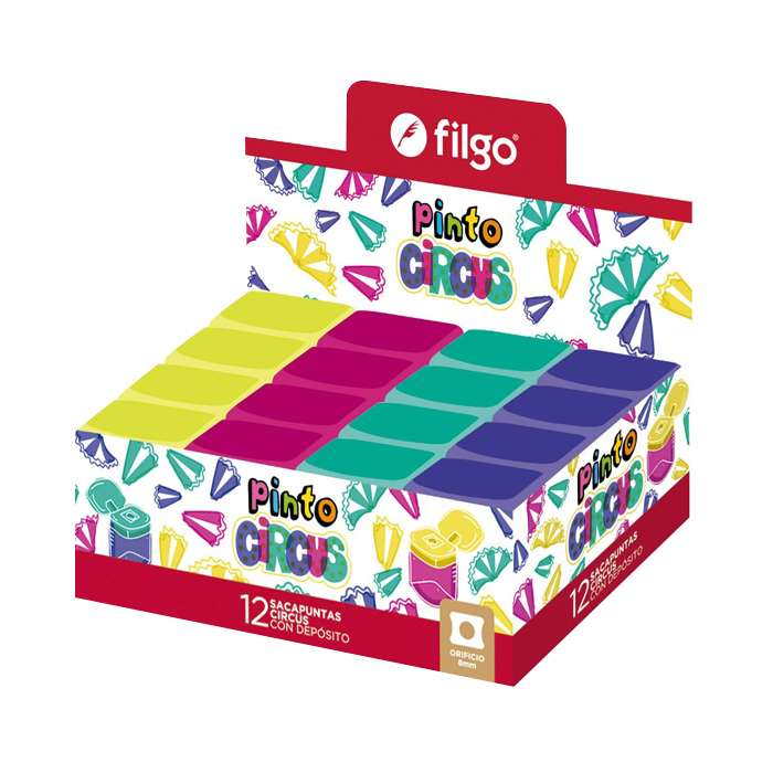 Sacapuntas Filgo Circus x12 Unid.