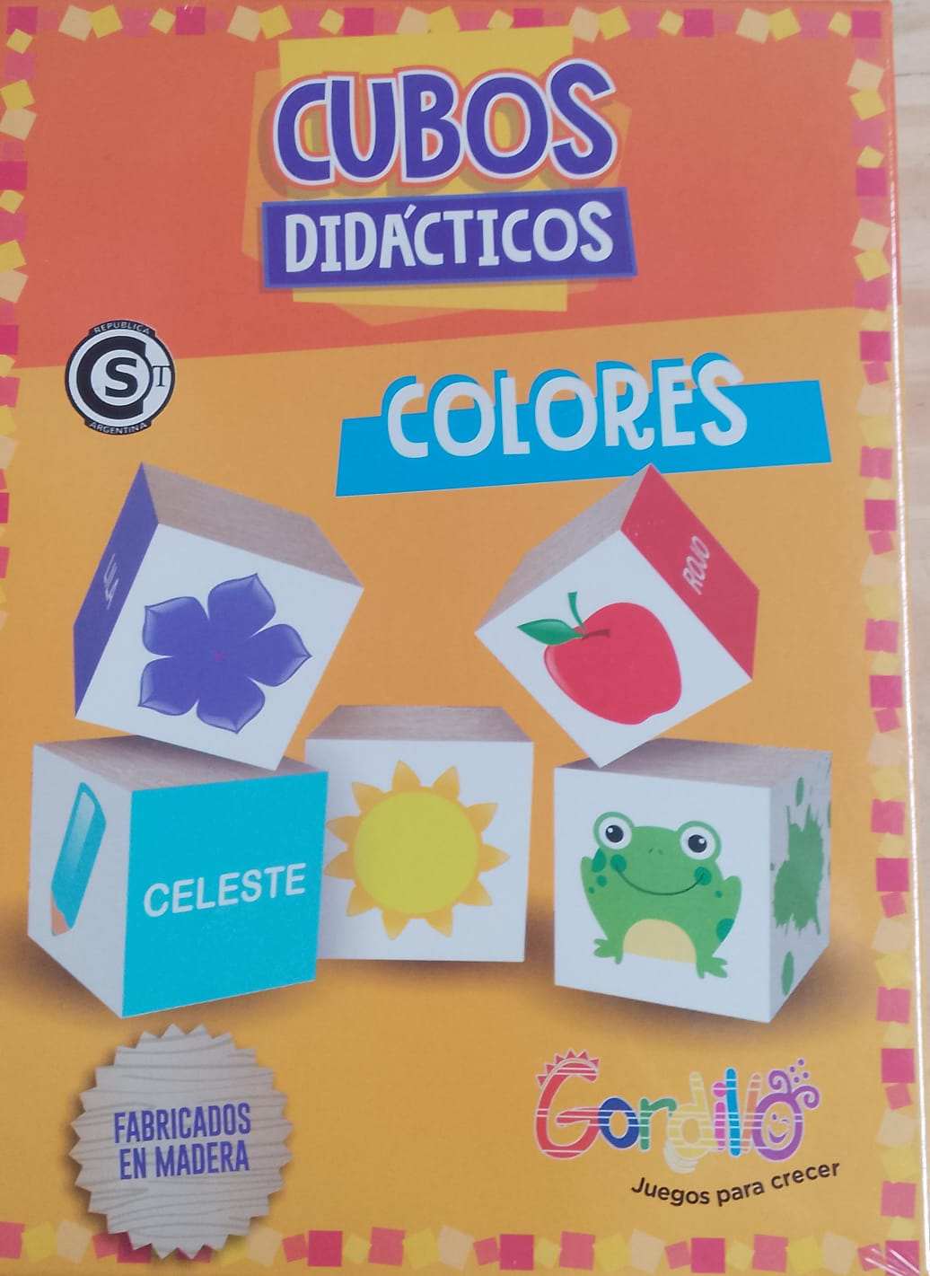 Cubos Didacticos - Colores