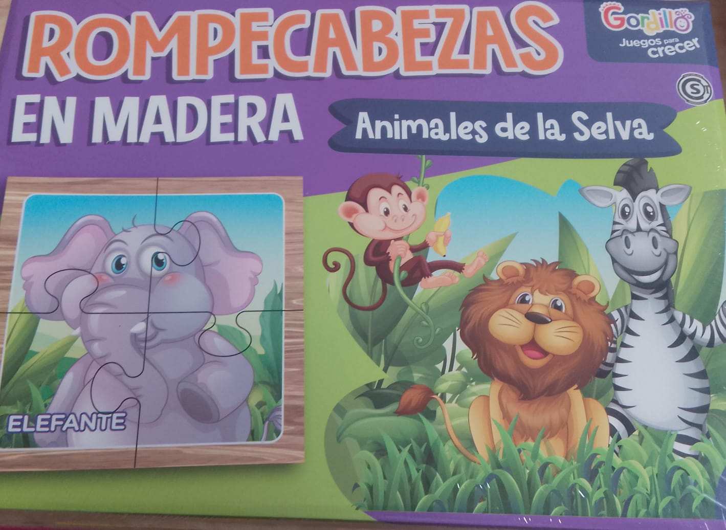 Rompecabeza en Madera - Selva