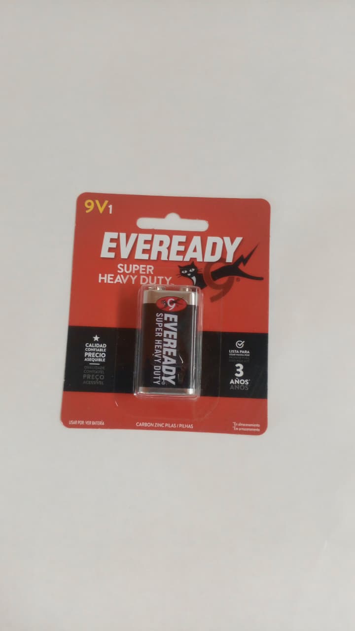 Bateria 9v Eveready