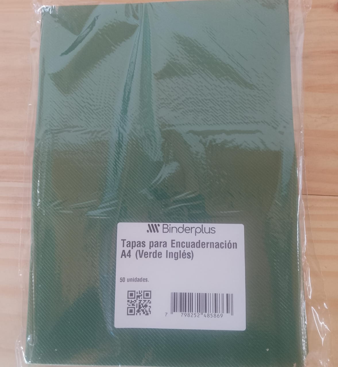 Tapa para Encuadernillar ECO x50 Unid. - Verde Ingles