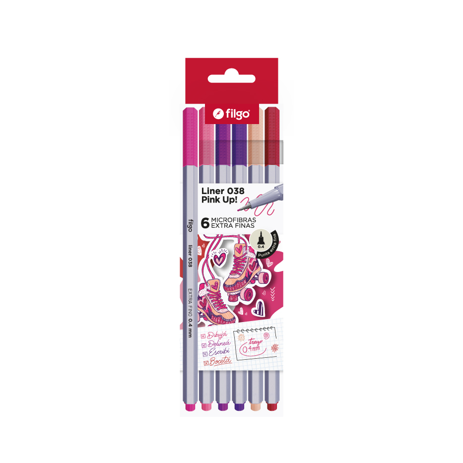 Microfibras x6 Pink Up