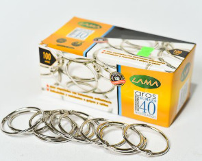 Aros Metalicos 40mm x100