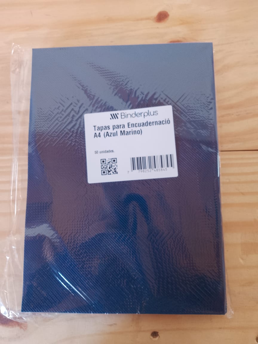 Tapa para Encuadernillar ECO x50 Unid. - Azul Marino