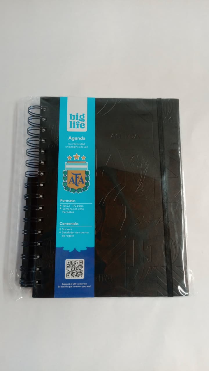 Agenda AFA 2 tapa dura 200 hojas 16x22 PPR