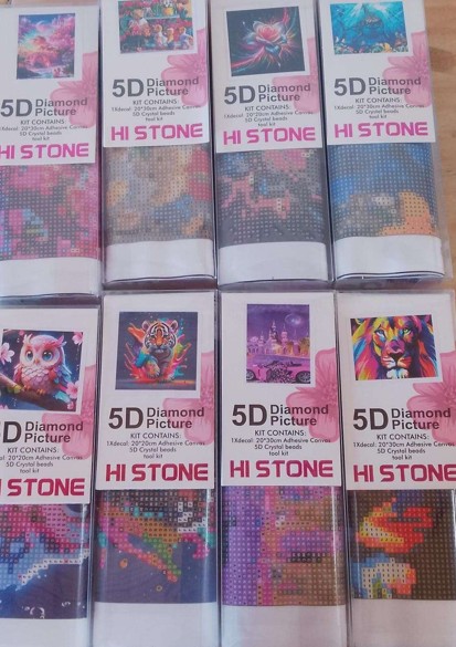 5D Diamond Picture Adhesiva 20x30cm - Imagenes Futuristas