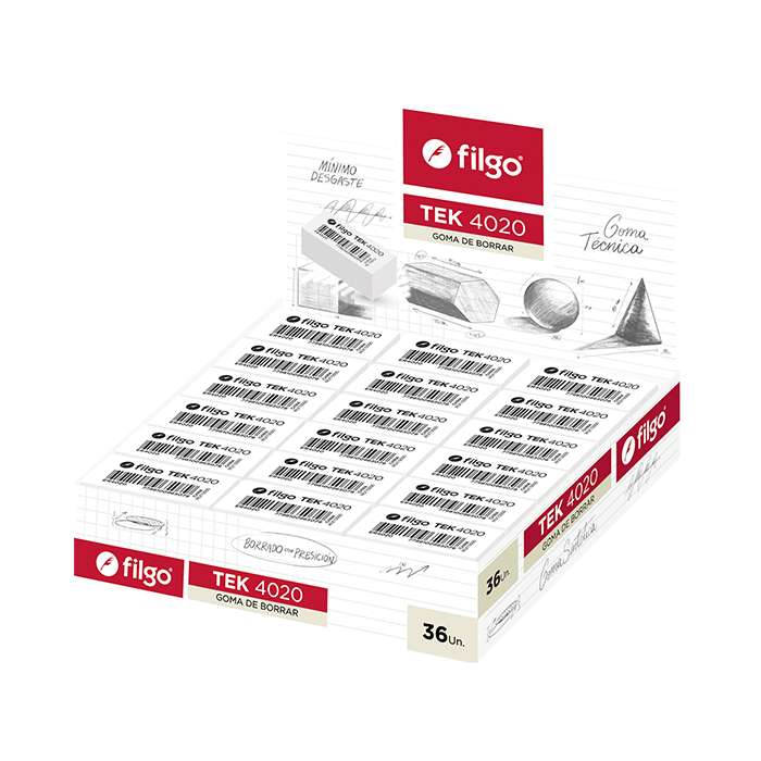 Goma de Borrar Tek 4020 Filgo