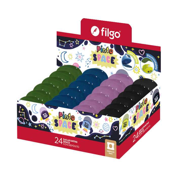 Sacapuntas Filgo Space x24 Unid.
