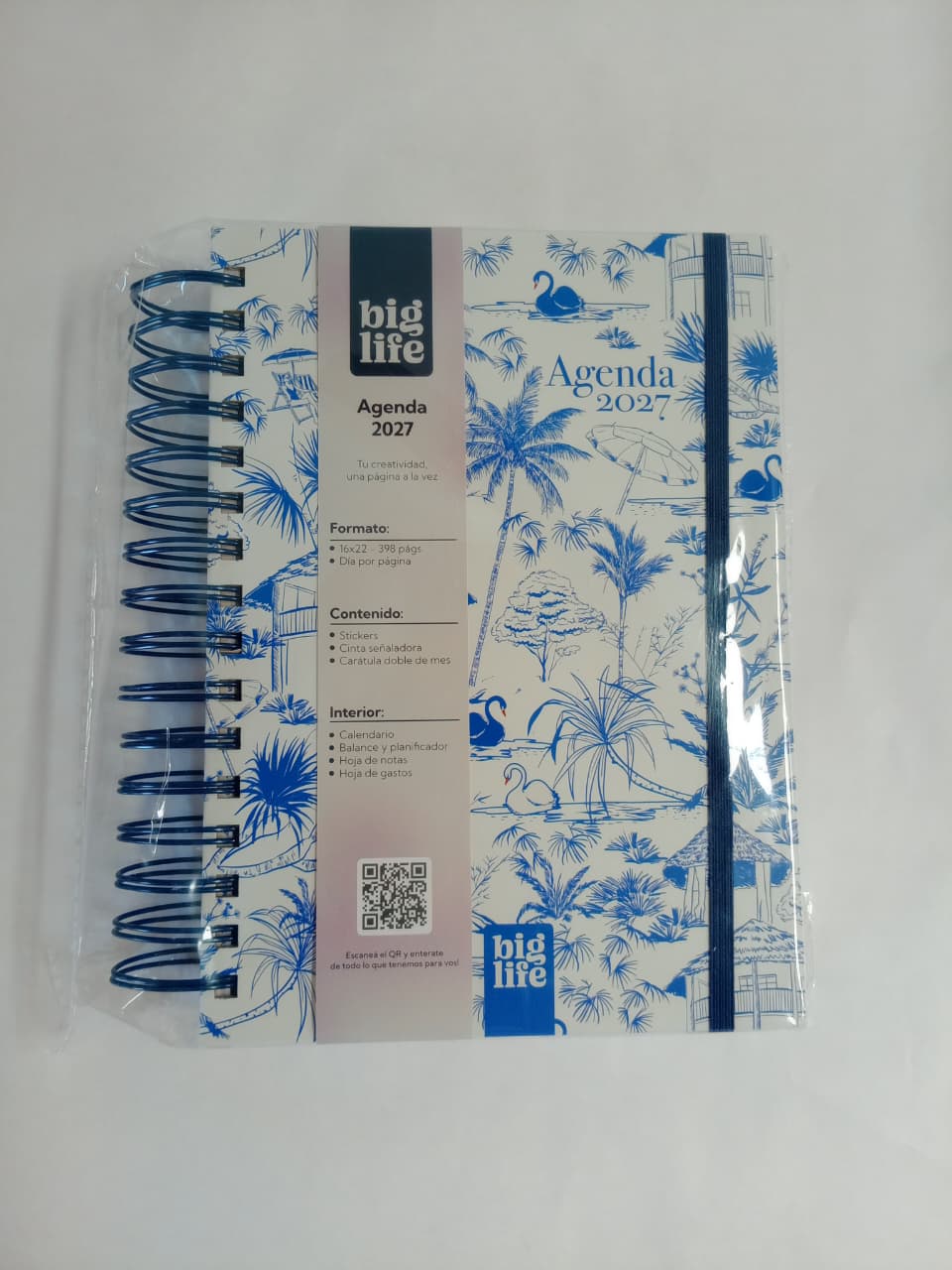 Agenda Cines tapa dura 398 hojas 16x22  PPR